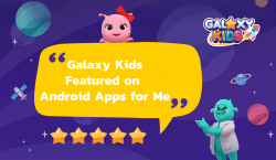 Galaxy Kids Featured on Android Apps for Me