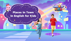 Places in Town in Chinese for kids