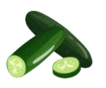 cucumber, 黄瓜 (huáng guā)